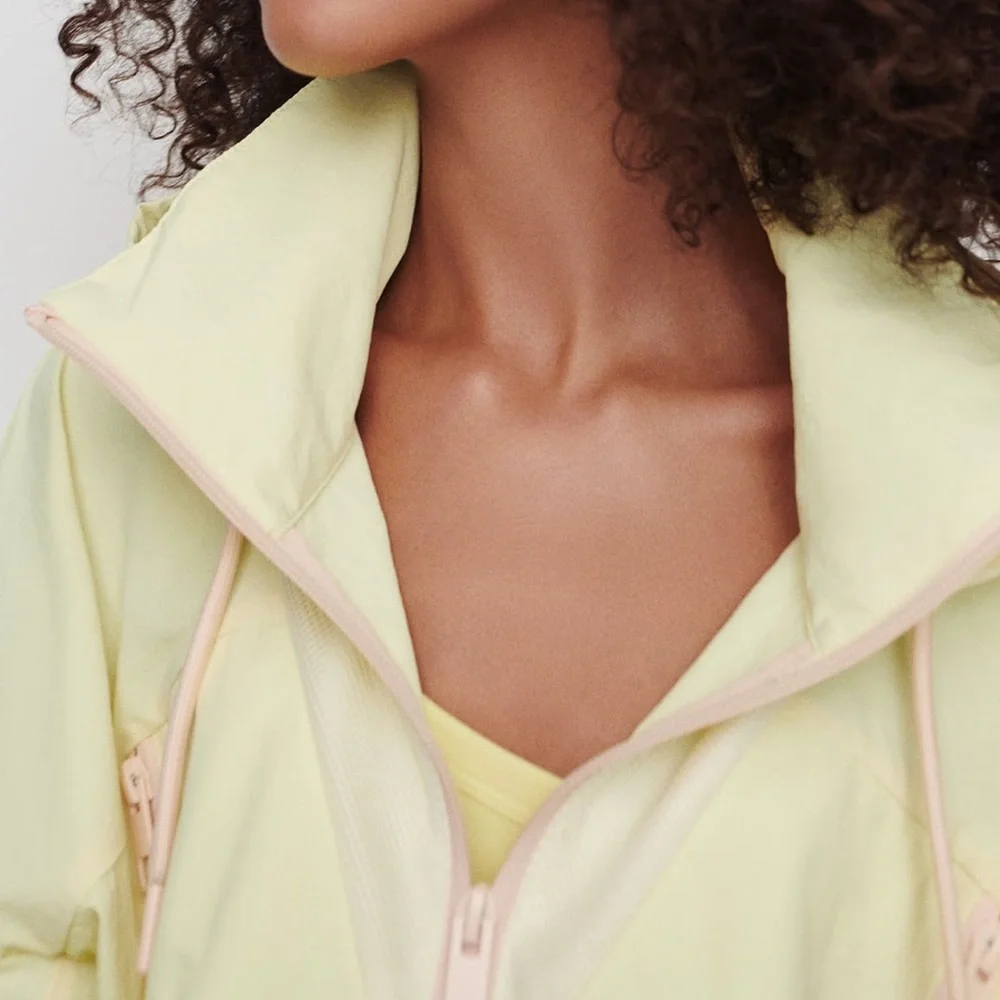 ZARA COMBINATION‎ CROPPED RAINCOAT